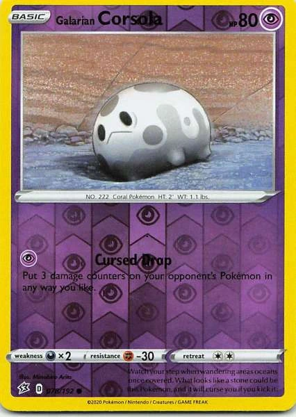 Galarian Corsola - Rebel Clash #078/192