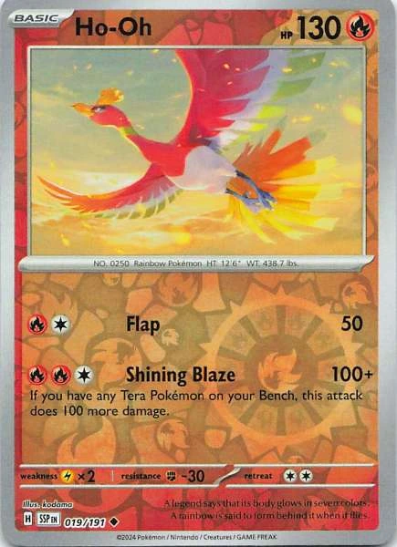 Ho-Oh - Pokémon #019/191