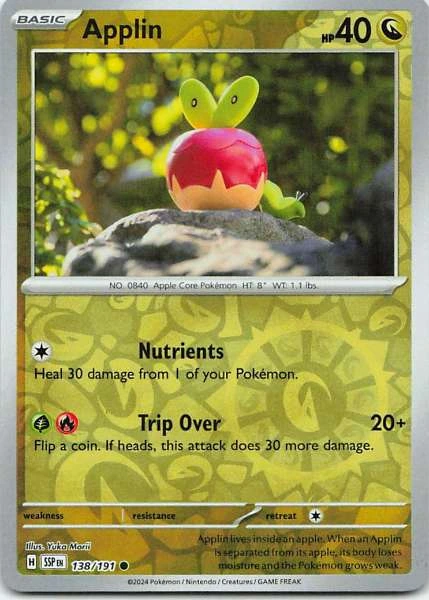 Applin - Pokémon Scarlet & Violet—Shrouded Fable #138/191