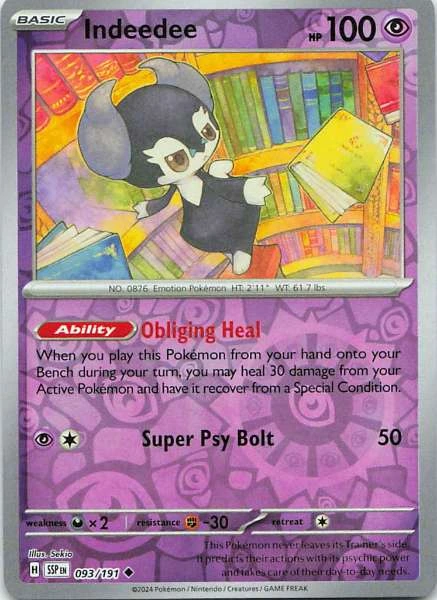 Indeedee - Pokémon Scarlet & Violet—Shrouded Fable #093/191