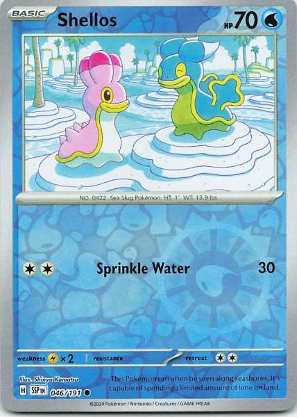 Shellos - Scarlet & Violet: Surging Sparks #046/191