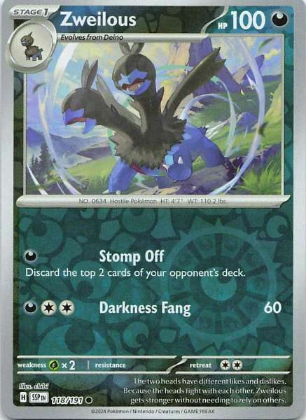 Zweilous - Scarlet & Violet—Surging Sparks #118/191