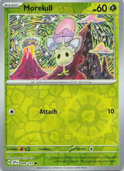 Morelull - Scarlet & Violet—Surging Sparks #008/191