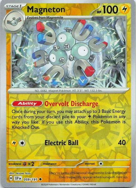 Magneton - Scarlet & Violet—Surging Sparks #059/191