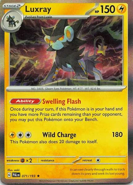 Luxray - Paldea Evolved #071/193