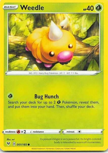 Weedle - Pokémon #001/185