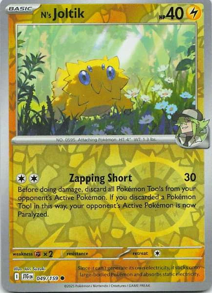 N's Joltik - Scarlet & Violet: Journey Together #049/159