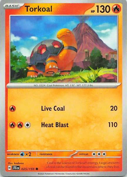 Torkoal - Scarlet & Violet: Journey Together #025/159