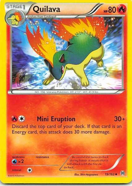 Quilava - Roaring Skies #19/162