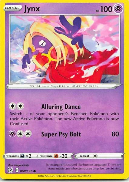 Jynx - Pokémon #068/196