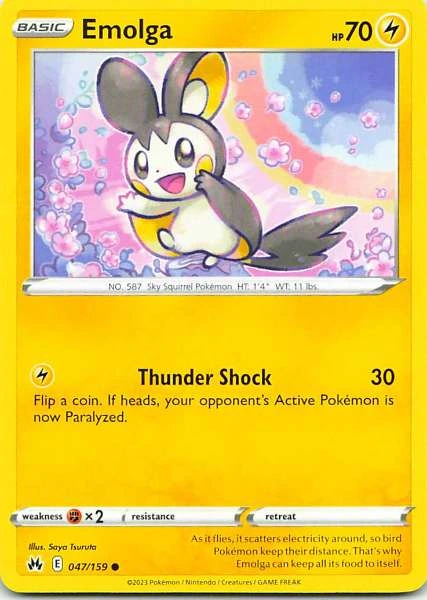 Emolga - Scarlet & Violet #047/159