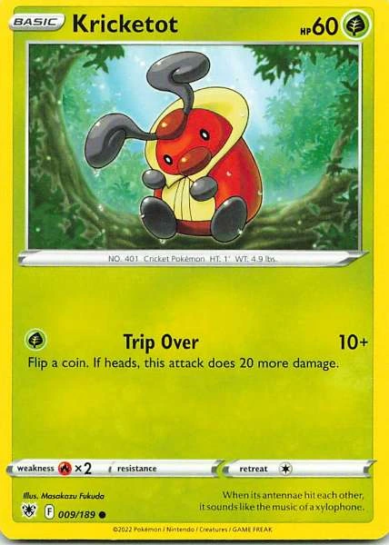 Kricketot - Astral Radiance #009/189