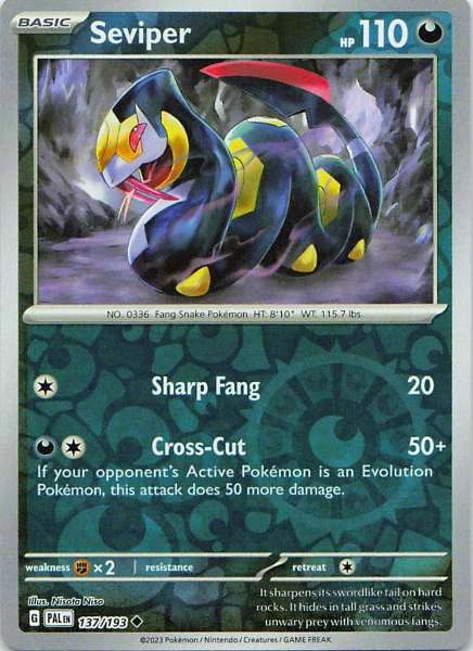 Seviper - Paldea Evolved #137/193