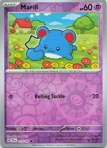 Marill - Stellar Crown #073/191