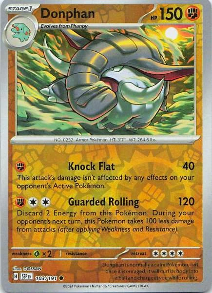 Donphan - Stellar Crown #103/191