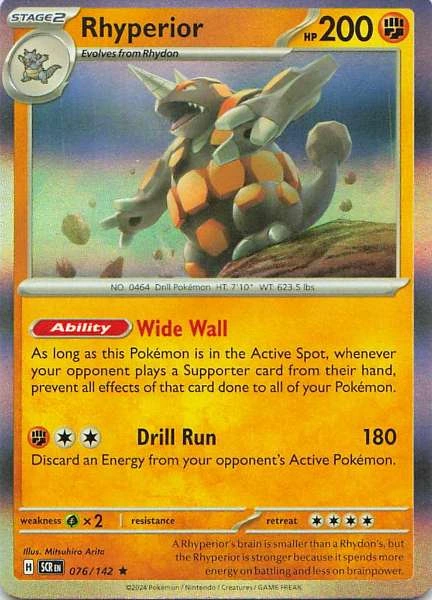 Rhyperior - Stellar Crown #076/142