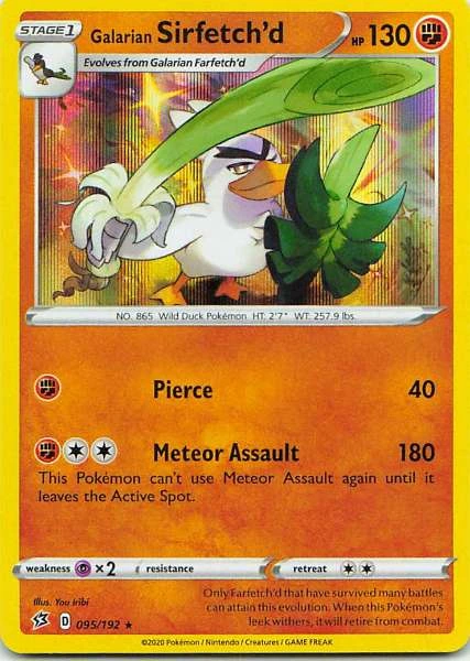 Galarian Sirfetch'd - Rebel Clash #095/192