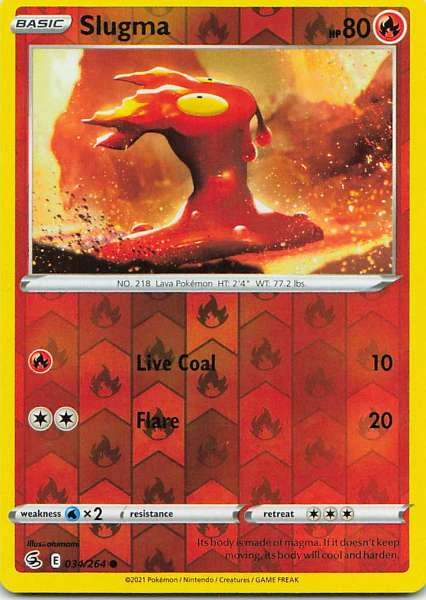 Slugma - Fusion Strike #034/264