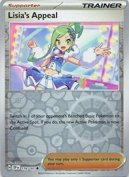 Lisia's Appeal - Scarlet & Violet—Surging Sparks #179/191