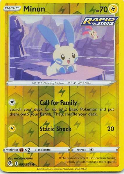 Minun - Evolving Skies #090/264