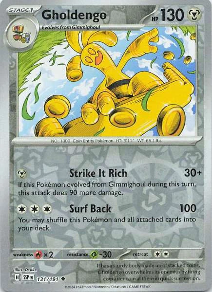 Gholdengo - Scarlet & Violet—Surging Sparks #131/191