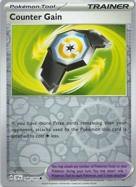 Counter Gain - Scarlet & Violet: Surging Sparks #169/191