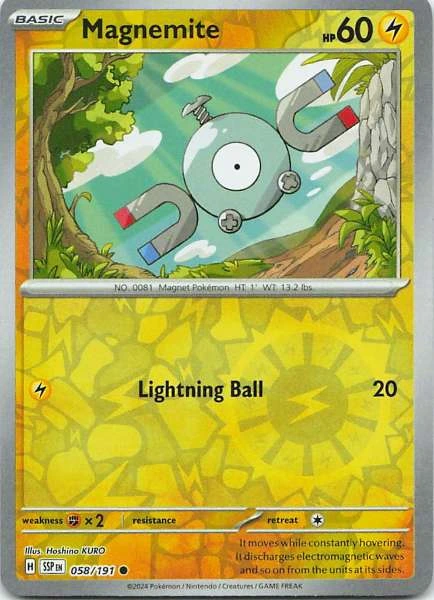 Magnemite - Scarlet & Violet—Surging Sparks #058/191