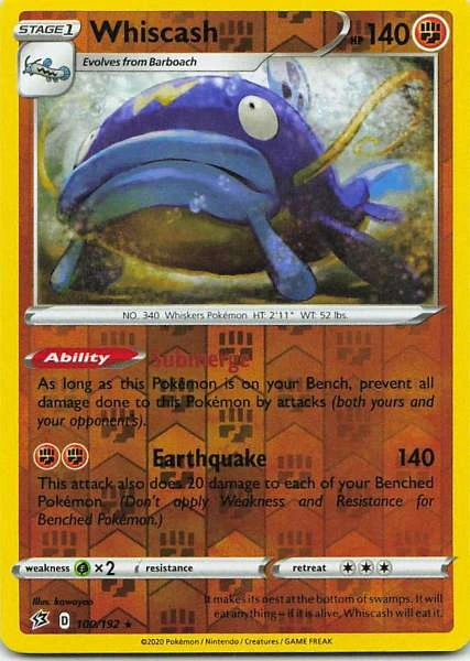 Whiscash - Rebel Clash #109/192