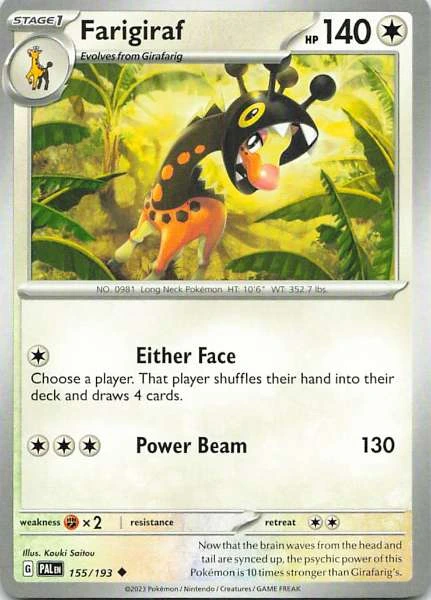 Farigiraf - Pokémon #155/193