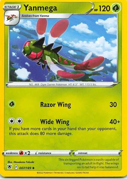 Yanmega - Astral Radiance #007/189