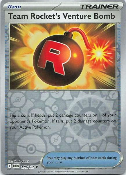 Team Rocket's Venture Bomb - DRI #179/182