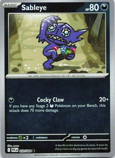 Sableye - Pokémon #059/094