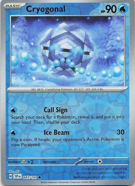 Cryogonal - Pokémon #047/191