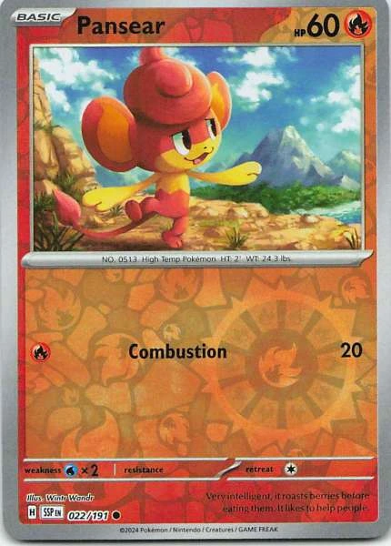 Pansear - Pokémon #022/191