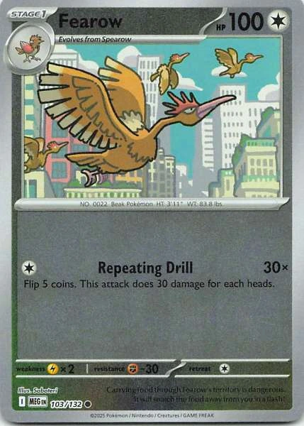 Fearow - MEG #103/132