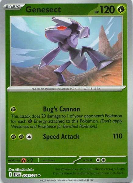 Genesect - Phantasmal Flames #008/094