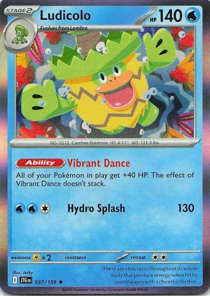 Ludicolo - Twilight Masquerade #037/159