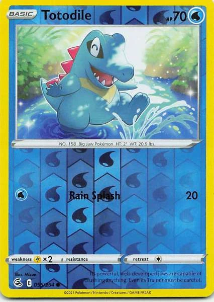 Totodile - Fusion Strike #055/264