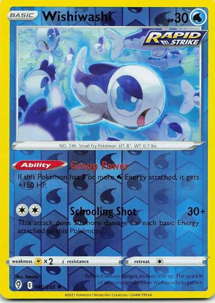 Wishiwashi - Evolving Skies #046/203