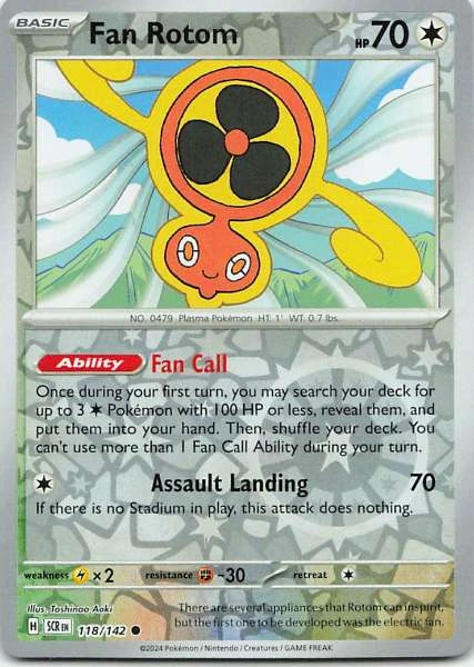 Fan Rotom - Stellar Crown #118/142