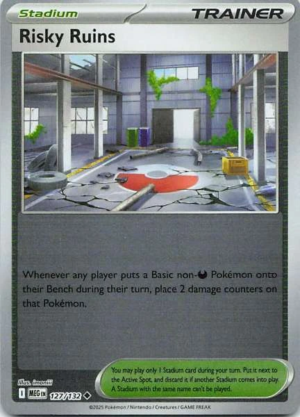 Risky Ruins - Pokémon #127/132