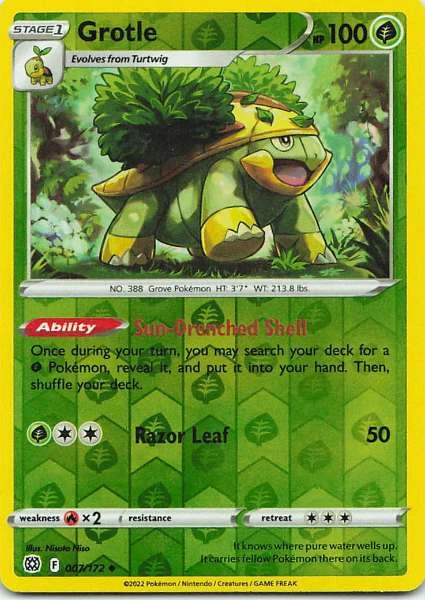 Grotle - Pokémon #007/172