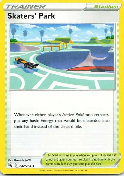 Skaters' Park - Sword & Shield—Fusion Strike #242/264