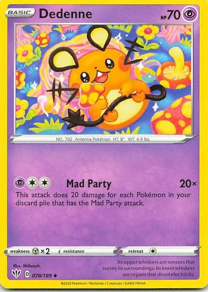 Dedenne - Darkness Ablaze #078/189