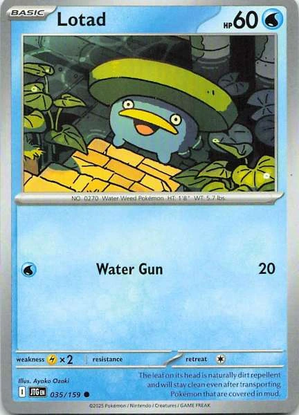 Lotad - Scarlet & Violet: Journey Together #035/159