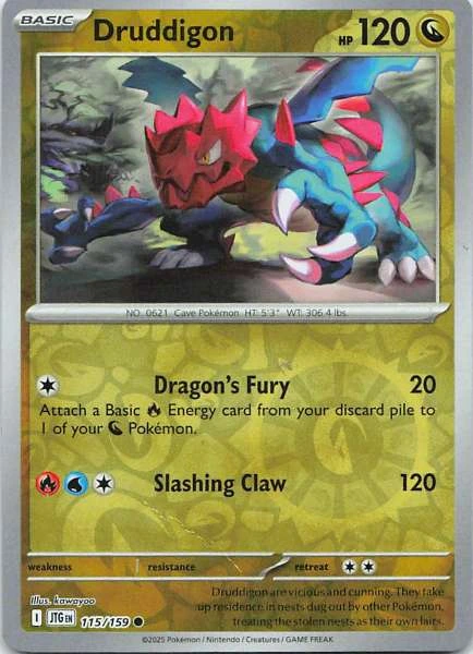 Druddigon - Pokémon #115/159