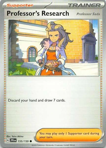 Professor's Research - Scarlet & Violet: Journey Together #155/159