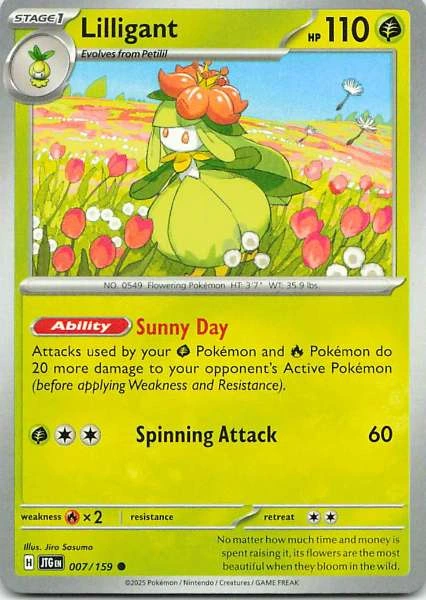 Lilligant - Scarlet & Violet: Journey Together #007/159
