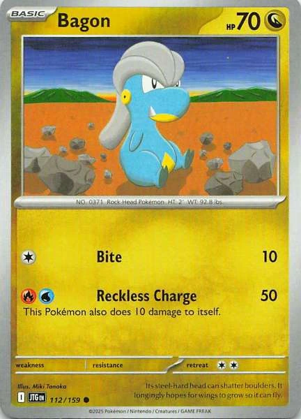 Bagon - Scarlet & Violet: Journey Together #112/159