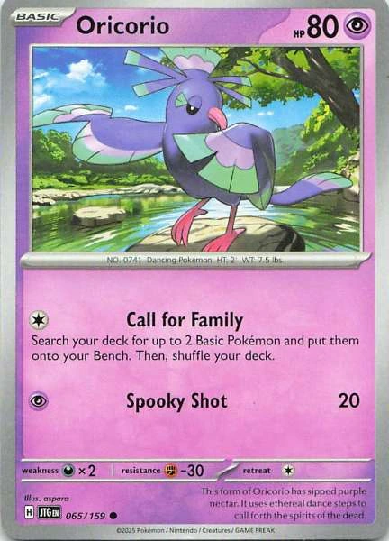 Oricorio - Scarlet & Violet—Journey Together #065/159